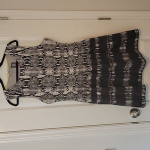 Vince Camuto snakeskin dress